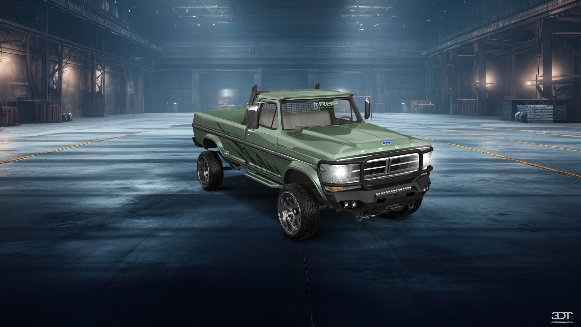 Ford F-250 2 Door pickup truck 1971