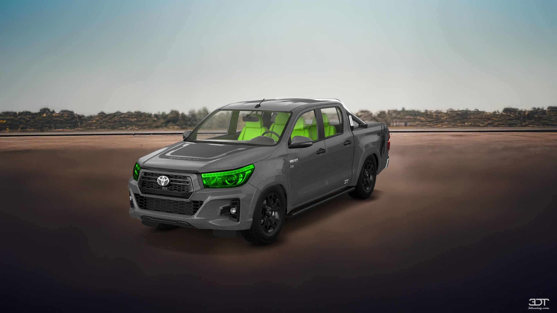 Toyota Hilux Double Cab 4 Door pickup truck 2015 tuning