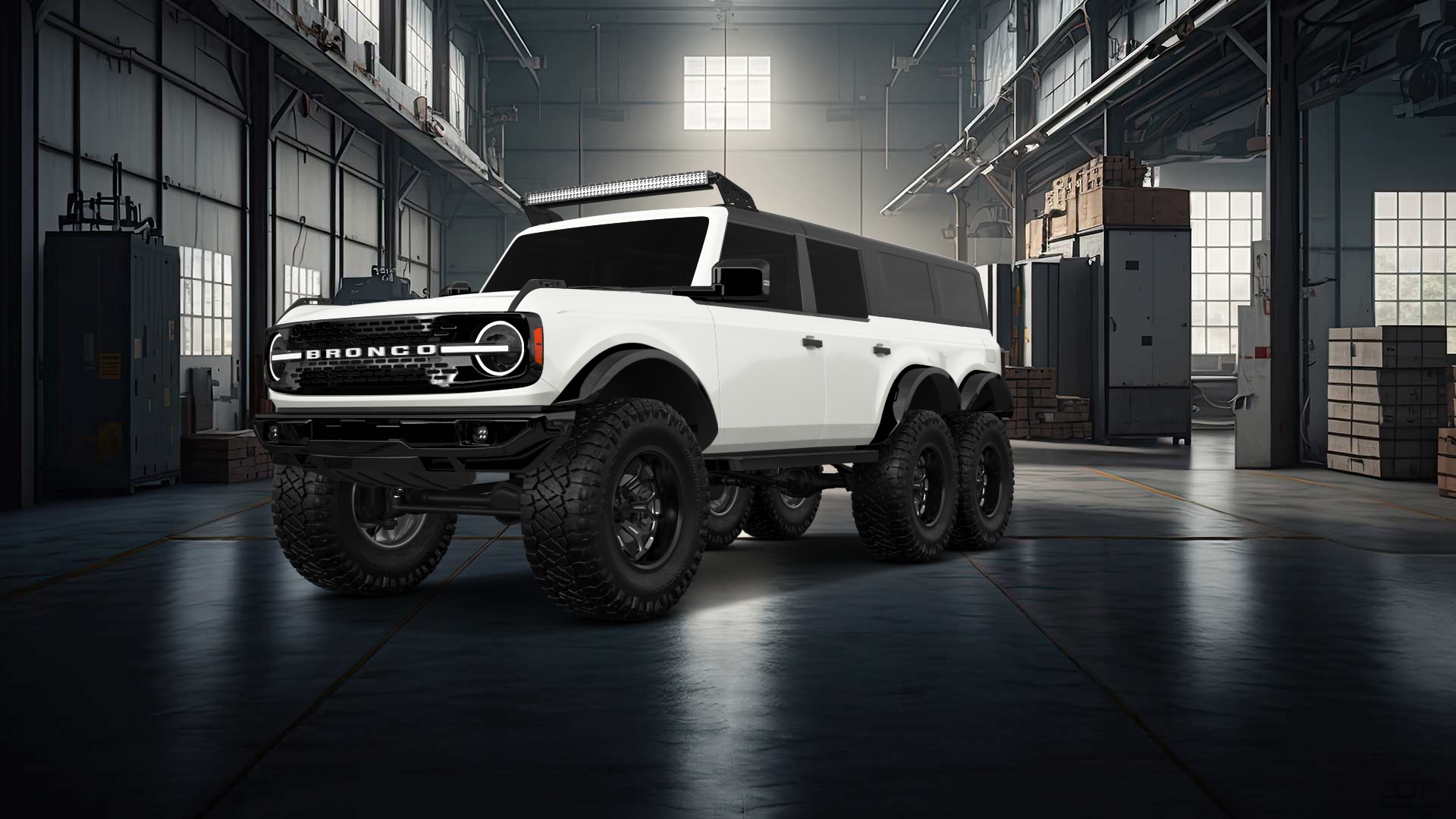 Ford Bronco 6X6 4 Door pickup truck 2021 tuning