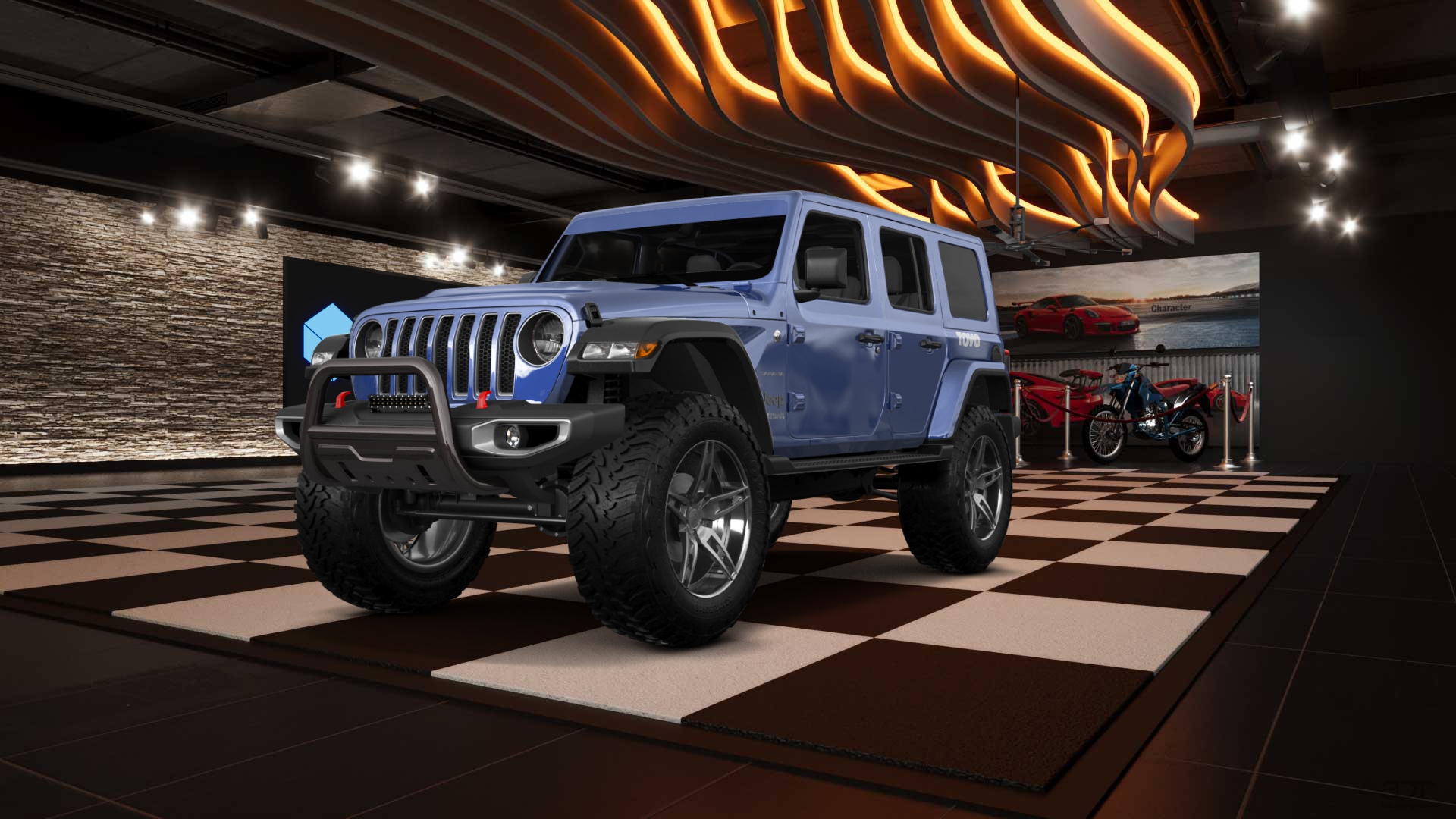 Jeep Wrangler Rubicon JL 4 Door SUV 2017 tuning