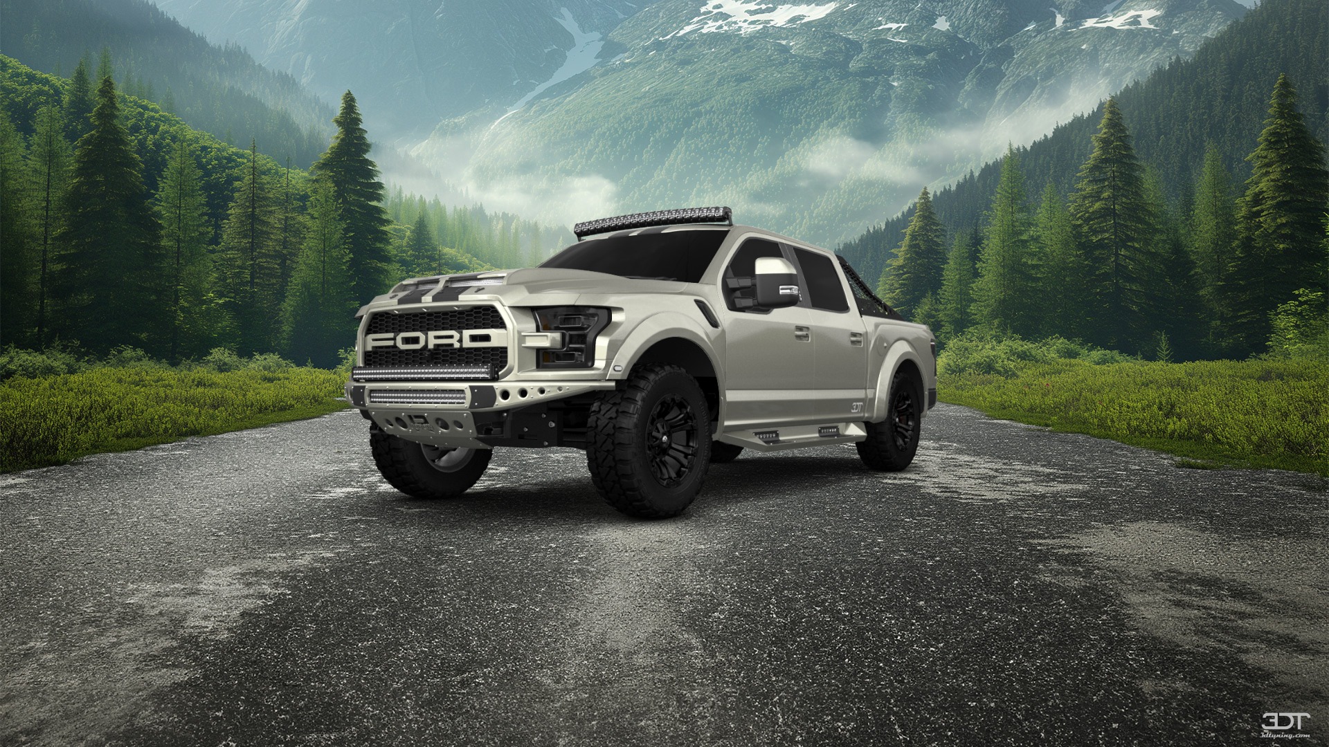 Ford F-150 Raptor 4 Door pickup truck 2017