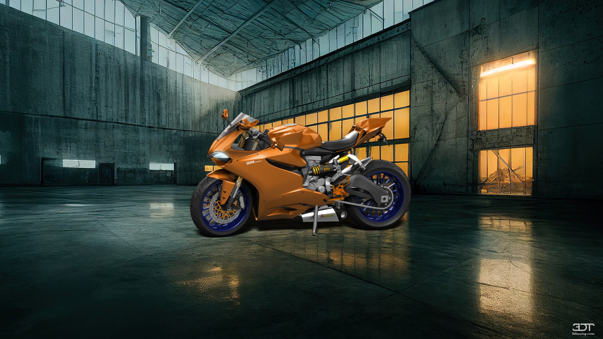 Ducati 899 Panigale Sport Bike 2015 tuning