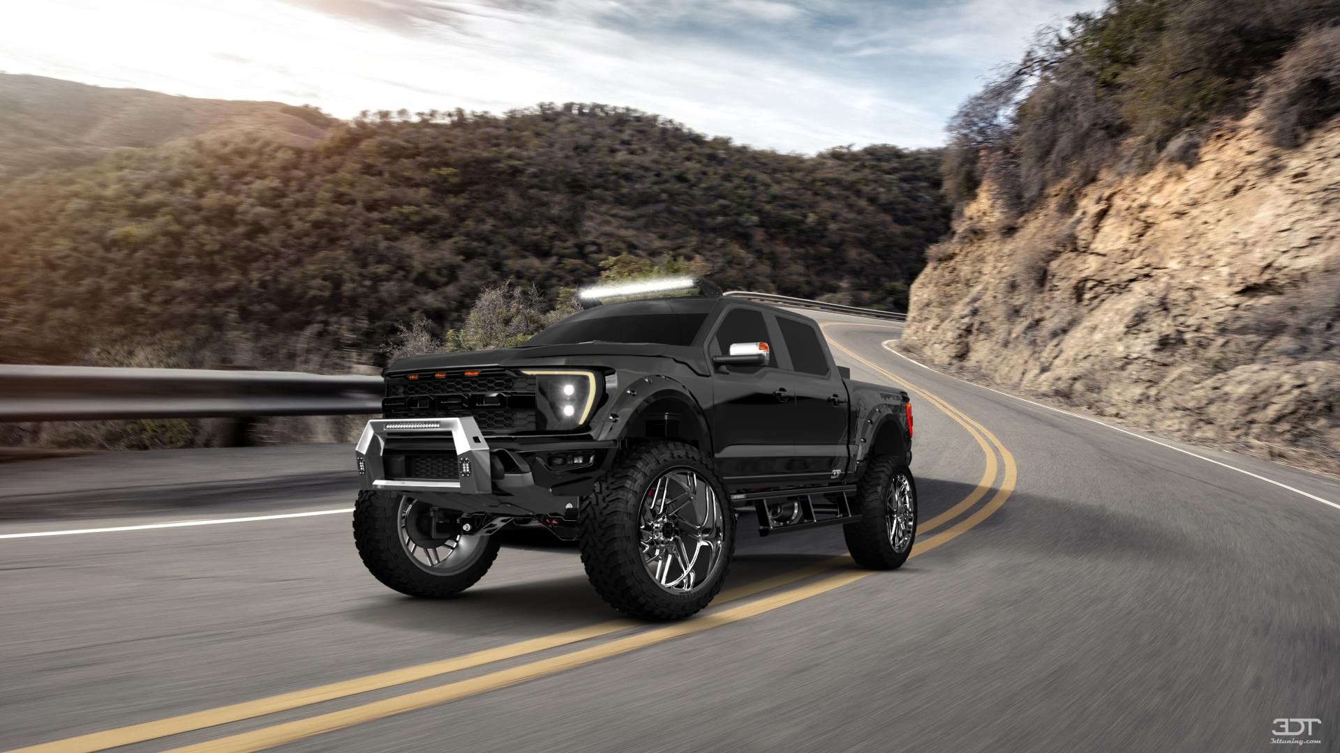 Ford F-150 Raptor 4 Door pickup truck 2021 tuning