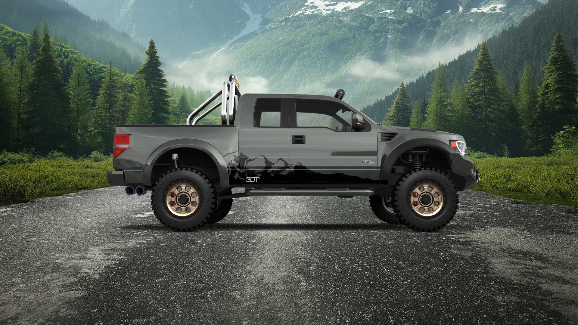 Ford F-150 SVT Raptor 2 Door pickup truck 2010