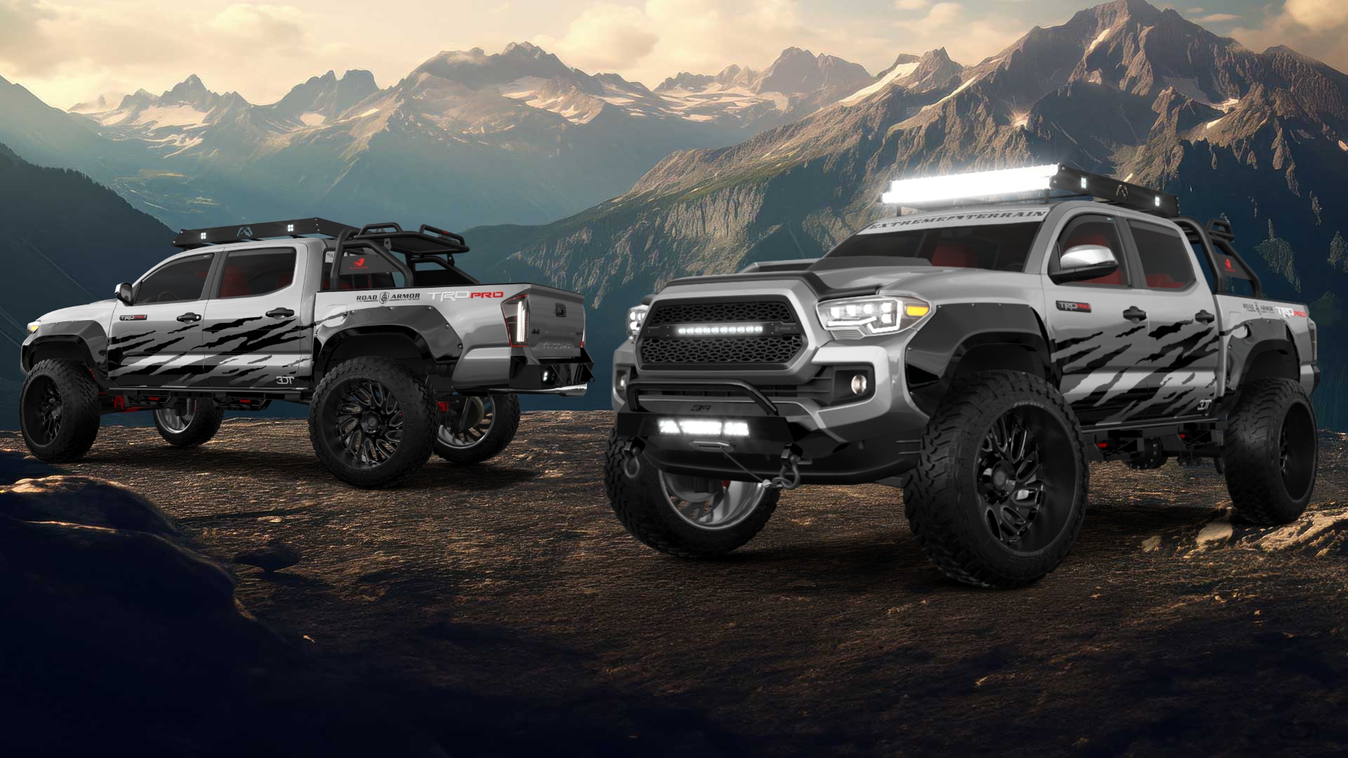 Toyota Tacoma 4 Door pickup truck 2018 tuning