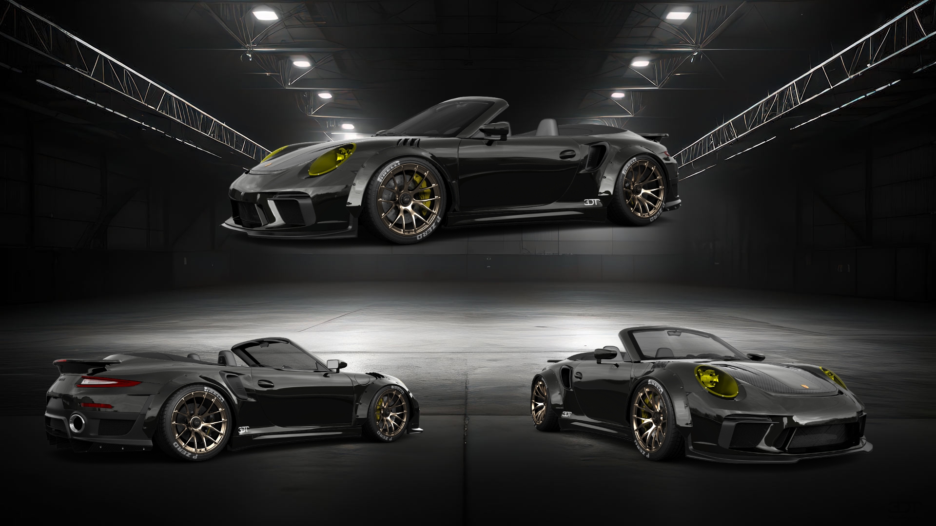 Porsche 911 Turbo S 2 Door Convertible 2014 tuning
