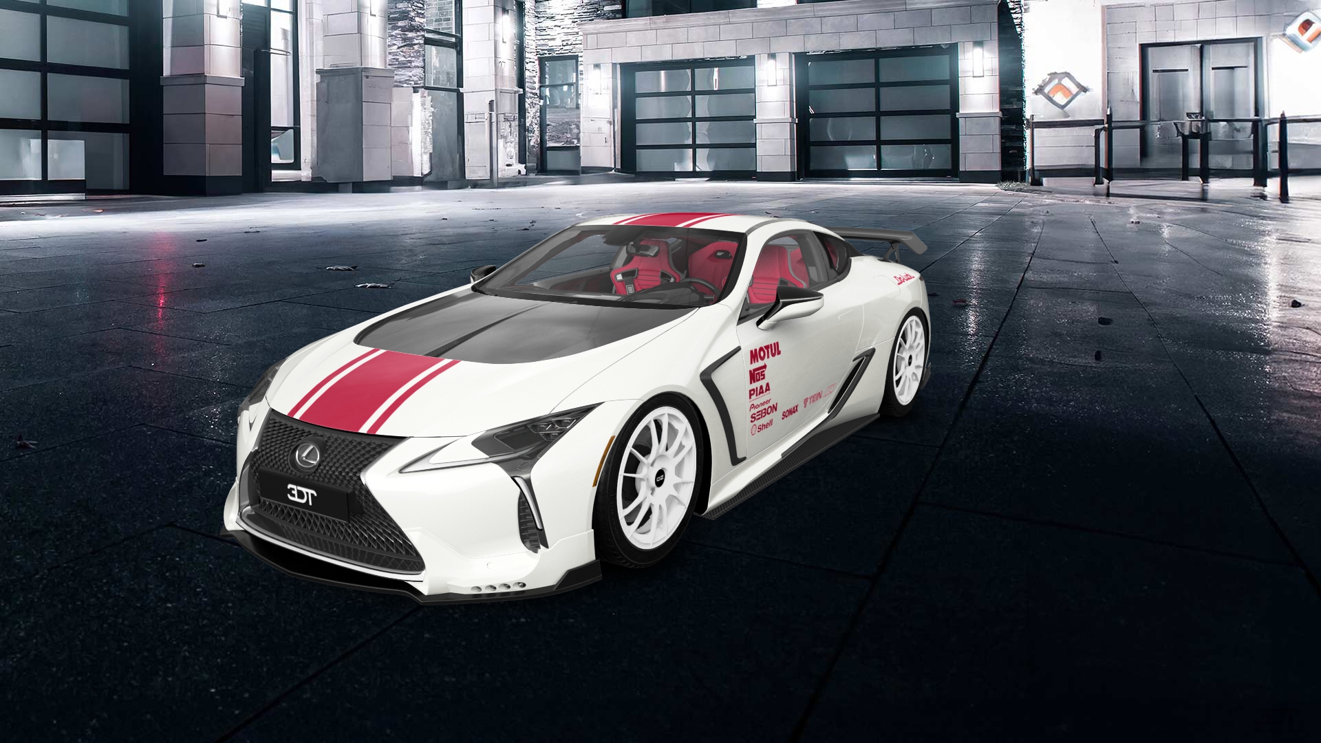 Lexus LC500 2 door fastback coupe 2017 tuning