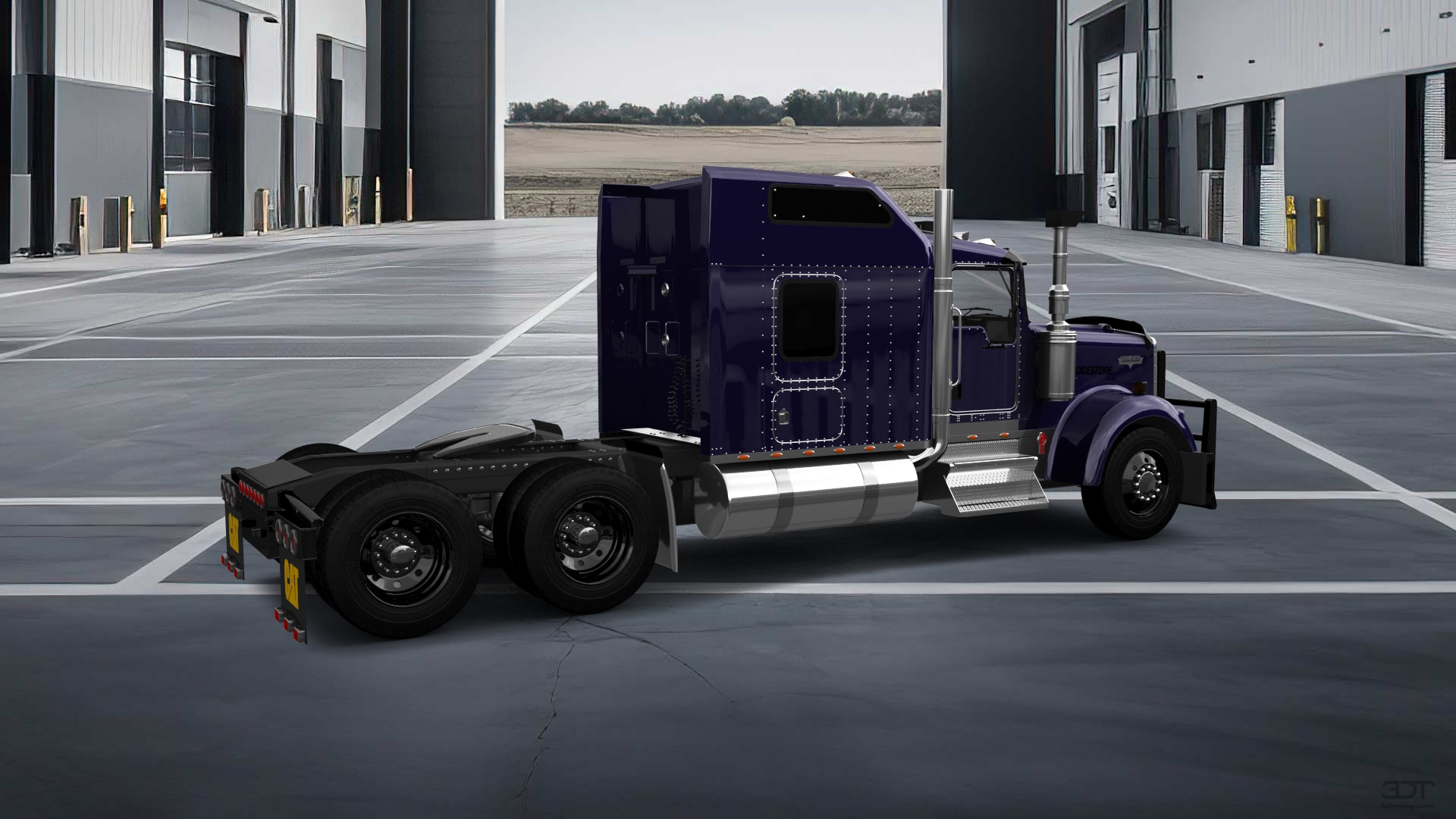 Kenworth W900 Sleeper Cab Truck 2015