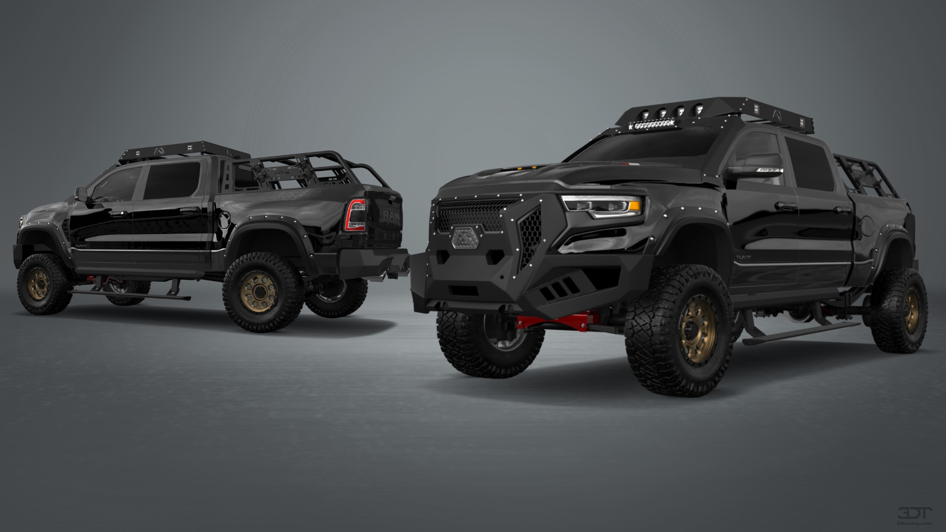 Dodge Ram 1500 TRX 4 Door pickup truck 2021 tuning
