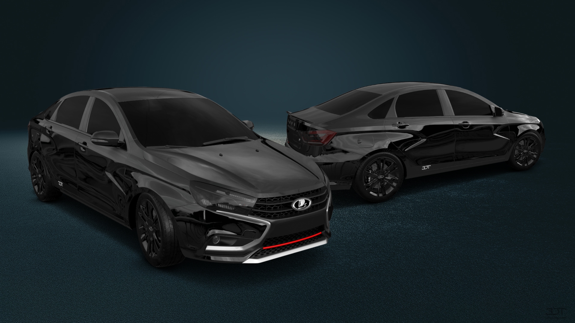 Lada Vesta 4 Door Saloon 2016 tuning