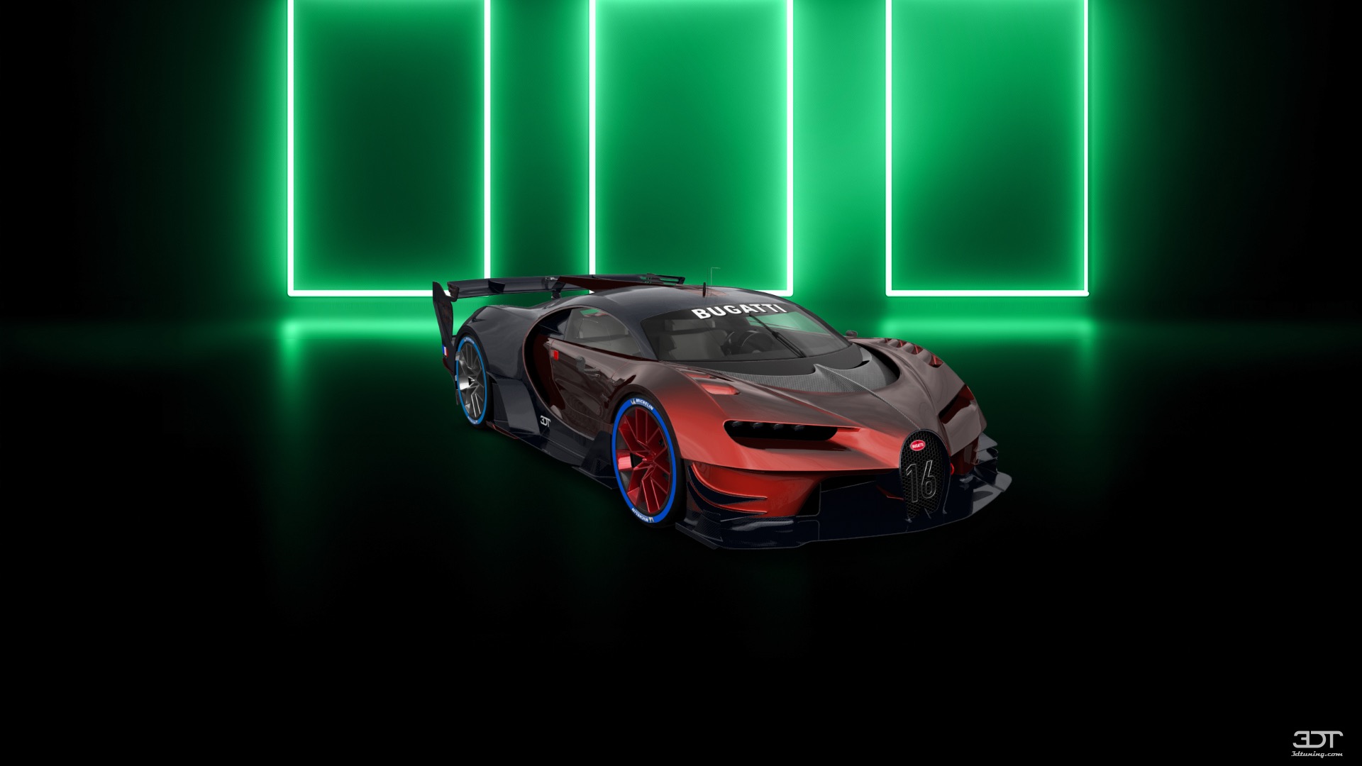 Bugatti Vision GT Supercar 2015 tuning