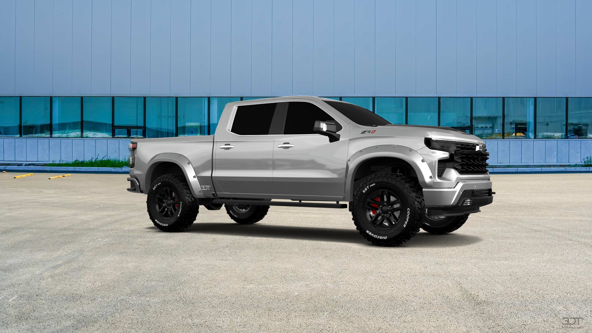 Chevrolet Silverado 1500 Crew Cab 5.8 ft box 4 Door pickup truck 2023 tuning