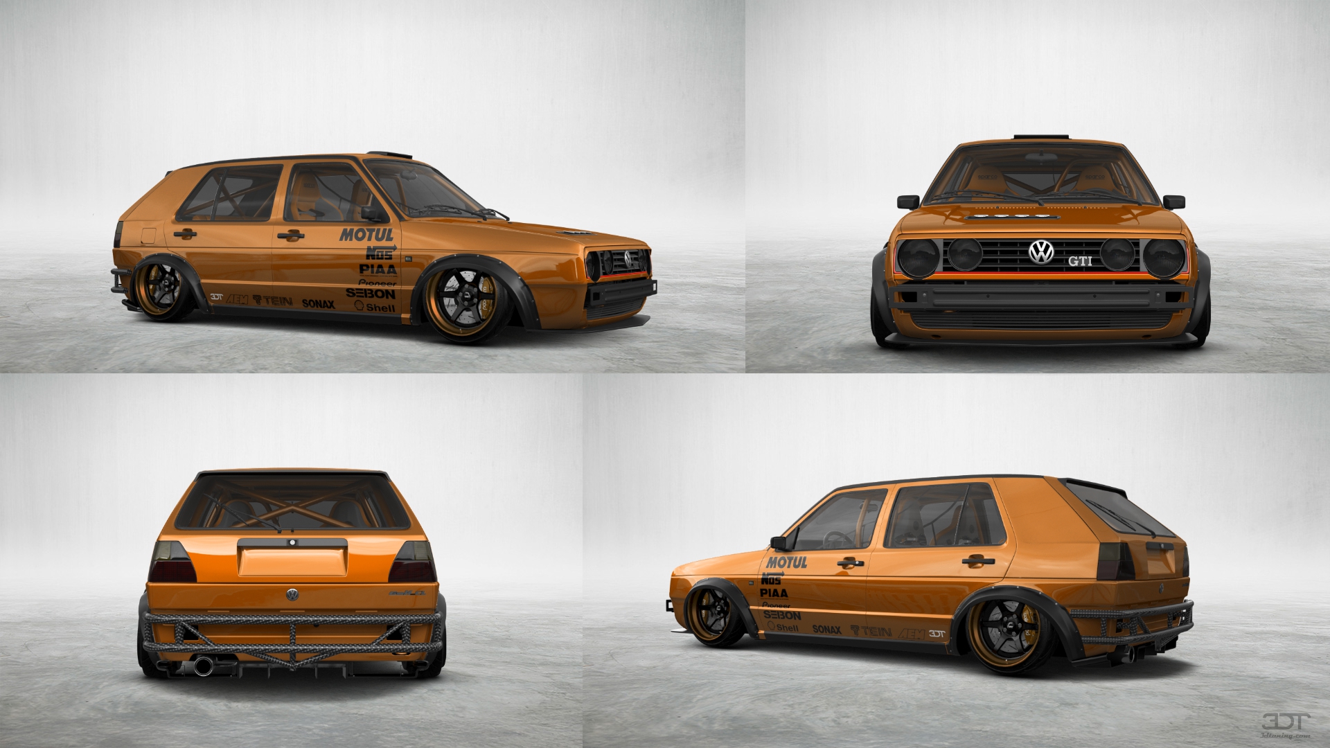 Volkswagen Golf Mk2 5 Door Hatchback 1983 tuning