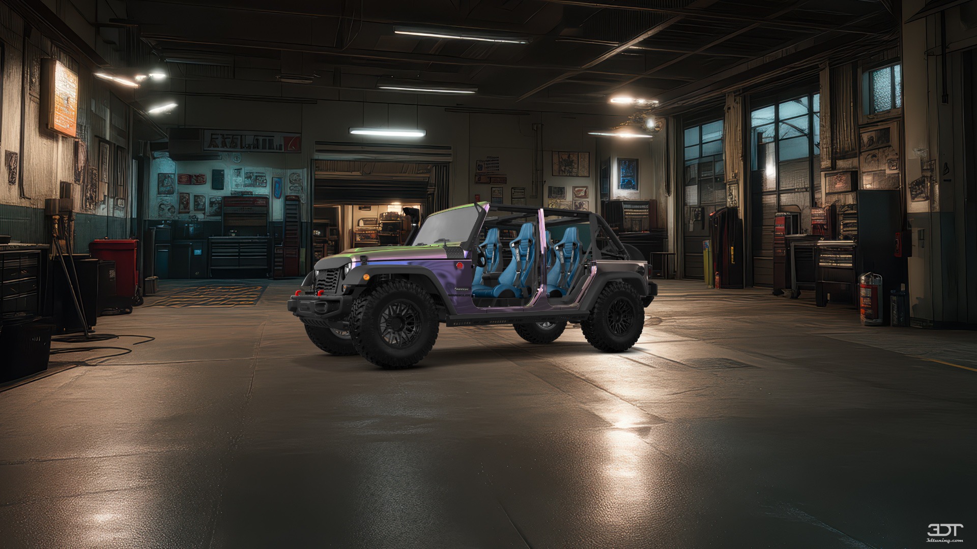 Jeep Wrangler Unlimited JK Rubicon Recon 4 Door SUV 2017 tuning