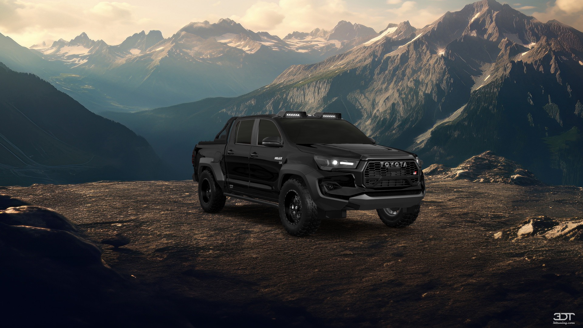 Toyota Hilux Double Cab 4 Door pickup truck 2015 tuning