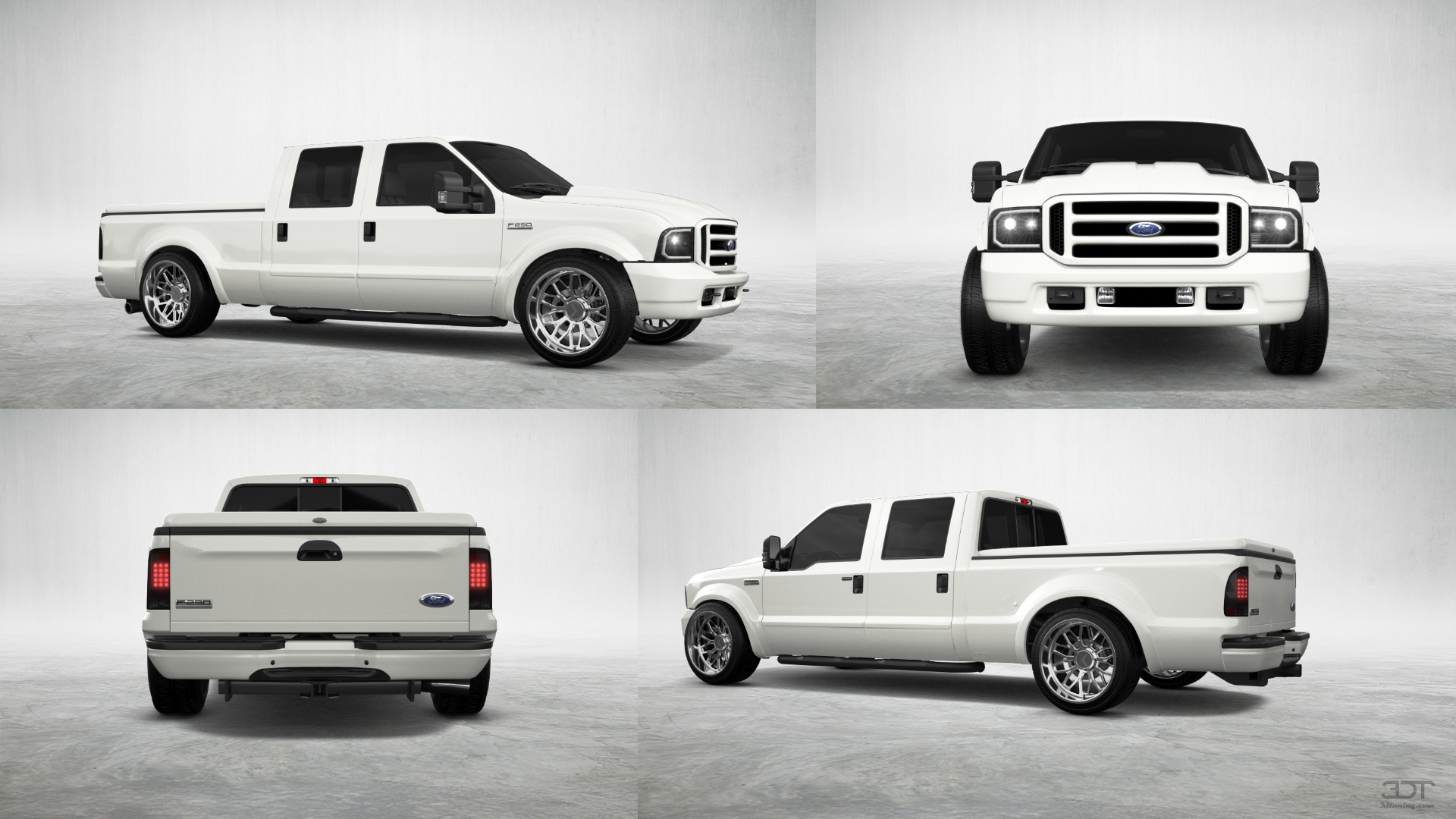 Ford F-250 Crew Cab 4 Door pickup truck 1999