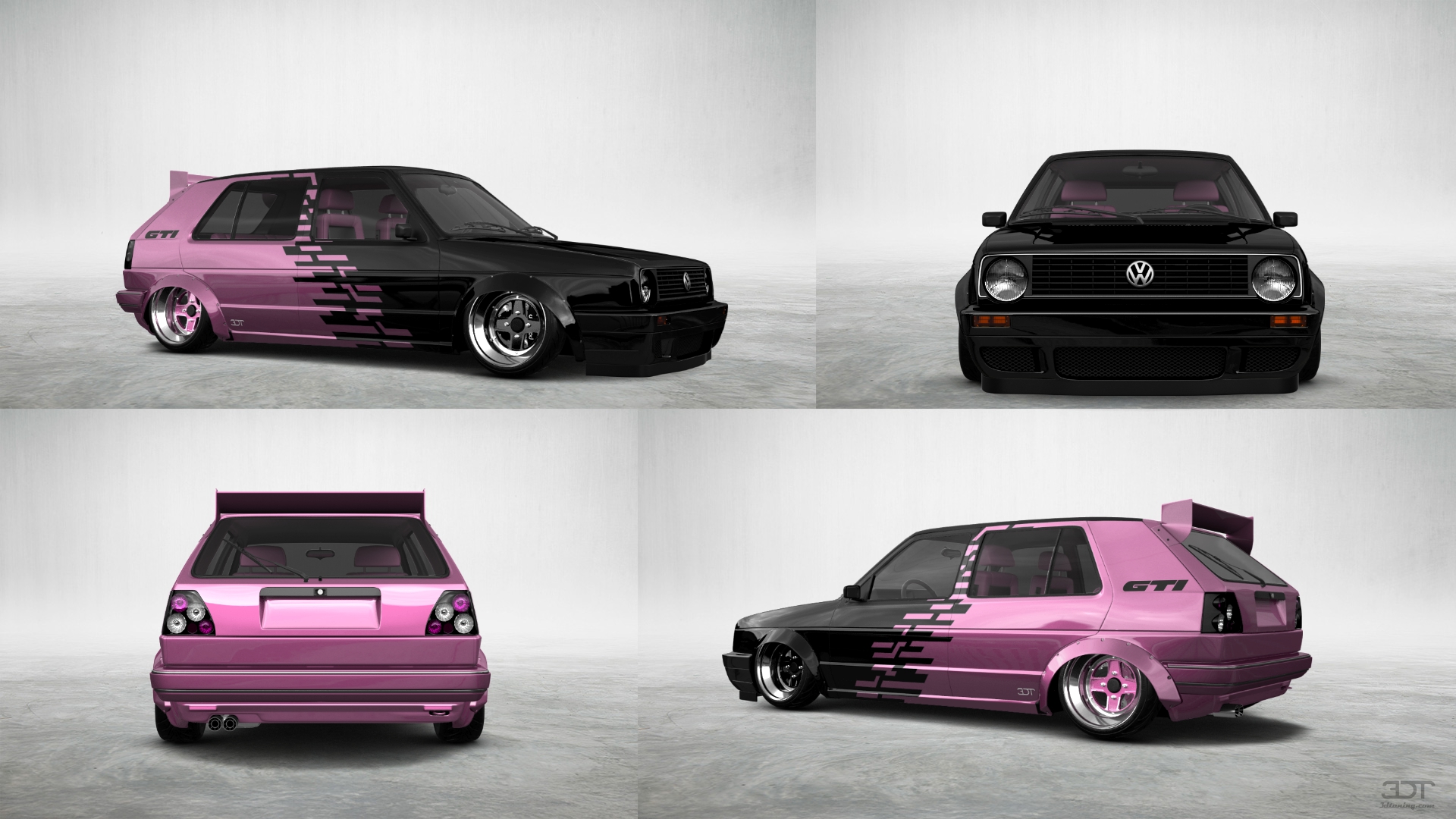 Volkswagen Golf Mk2 5 Door Hatchback 1983 tuning