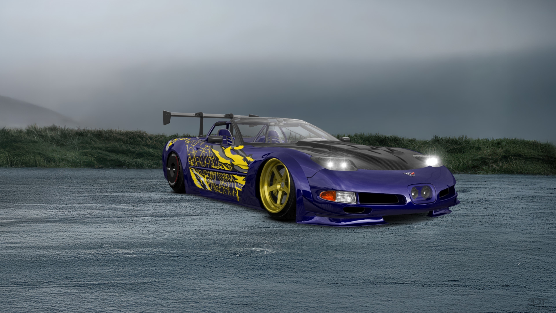 Chevrolet Corvette C5 2 Door Convertible 1998 tuning