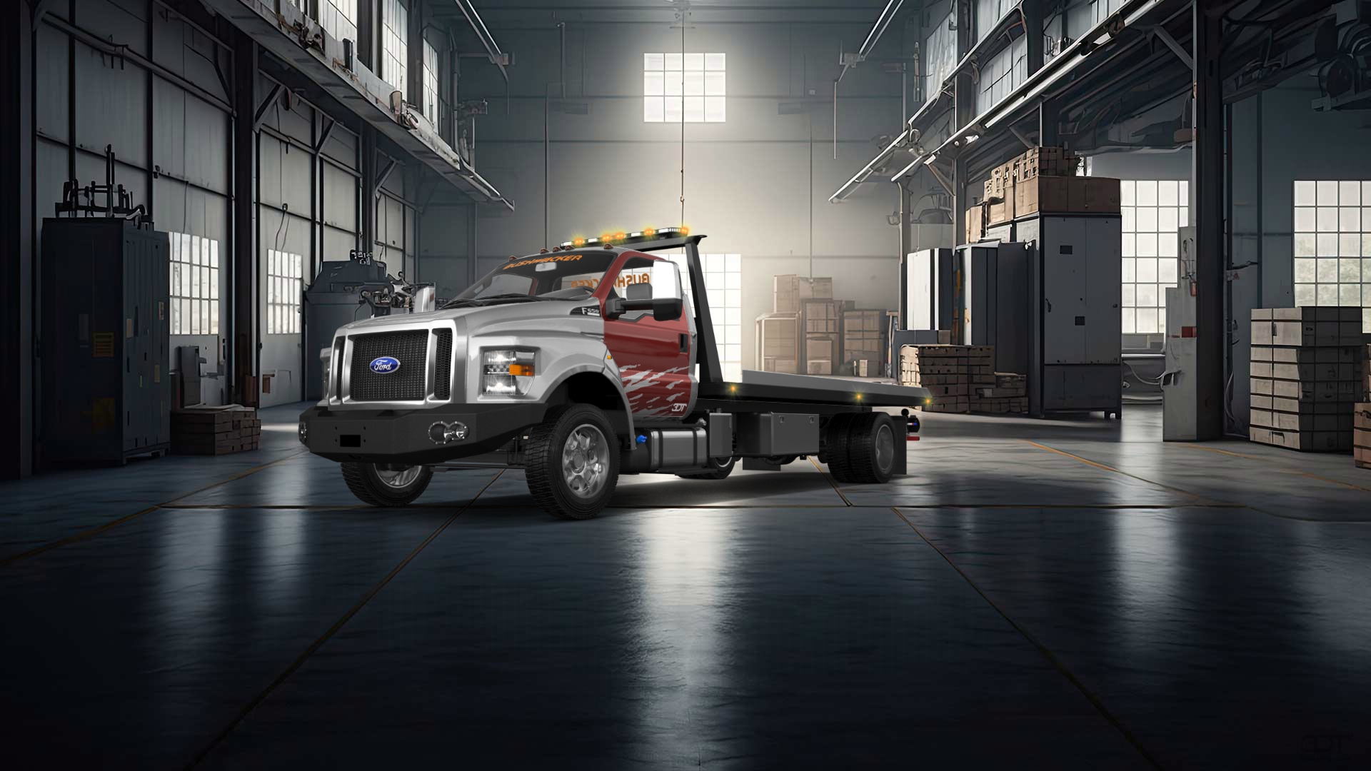Ford F-650 Tow Truck Pickup 2016