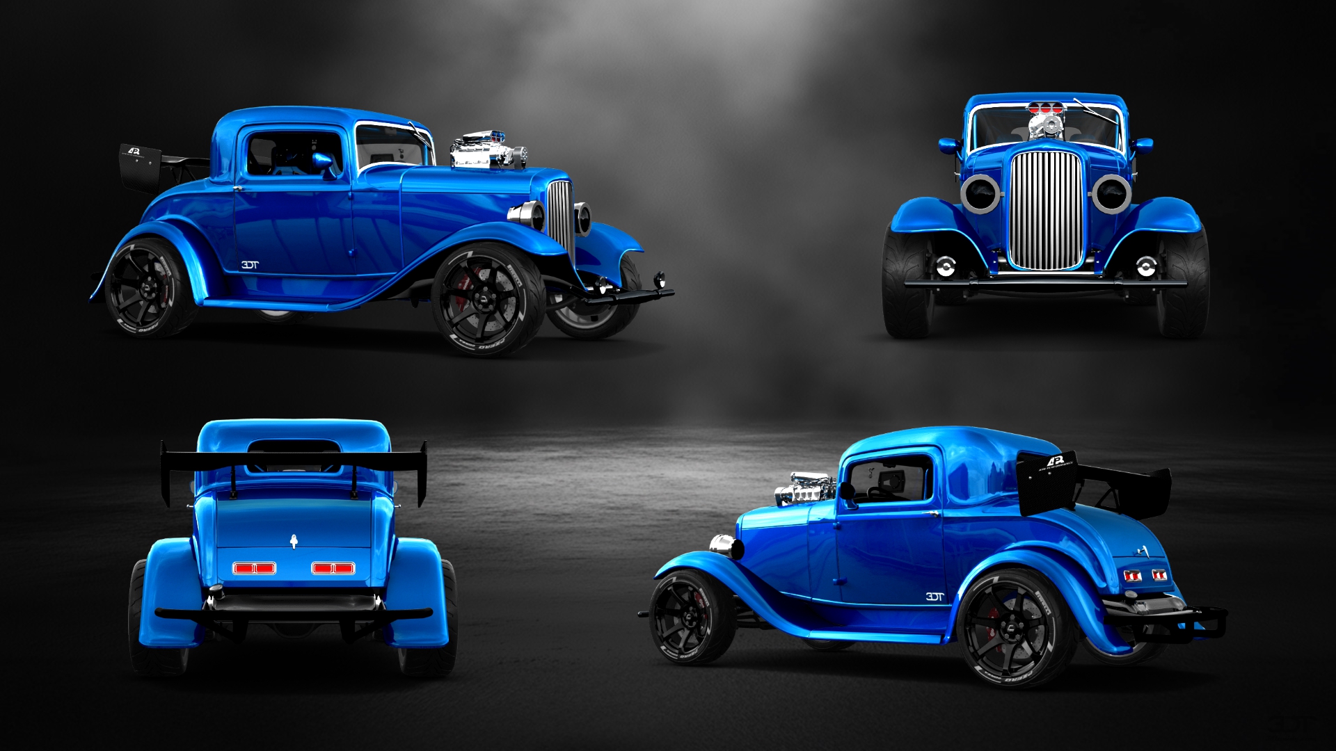 Ford Model B Deluxe 2 Door Coupe 1932 tuning