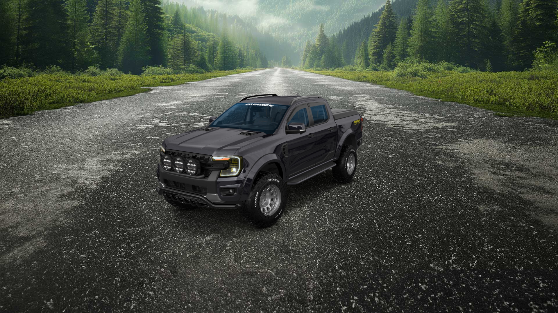 Ford Ranger 4 Door pickup truck 2022