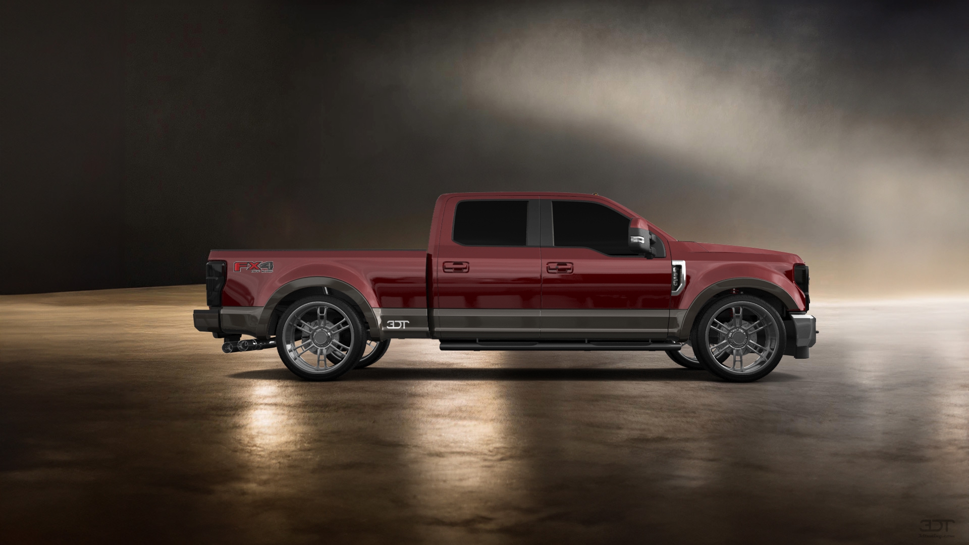 Ford F-250 4 Door pickup truck 2021 tuning