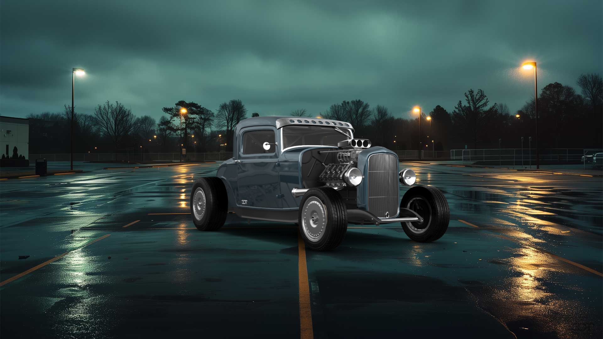 Ford Model B Deluxe 2 Door Coupe 1932
