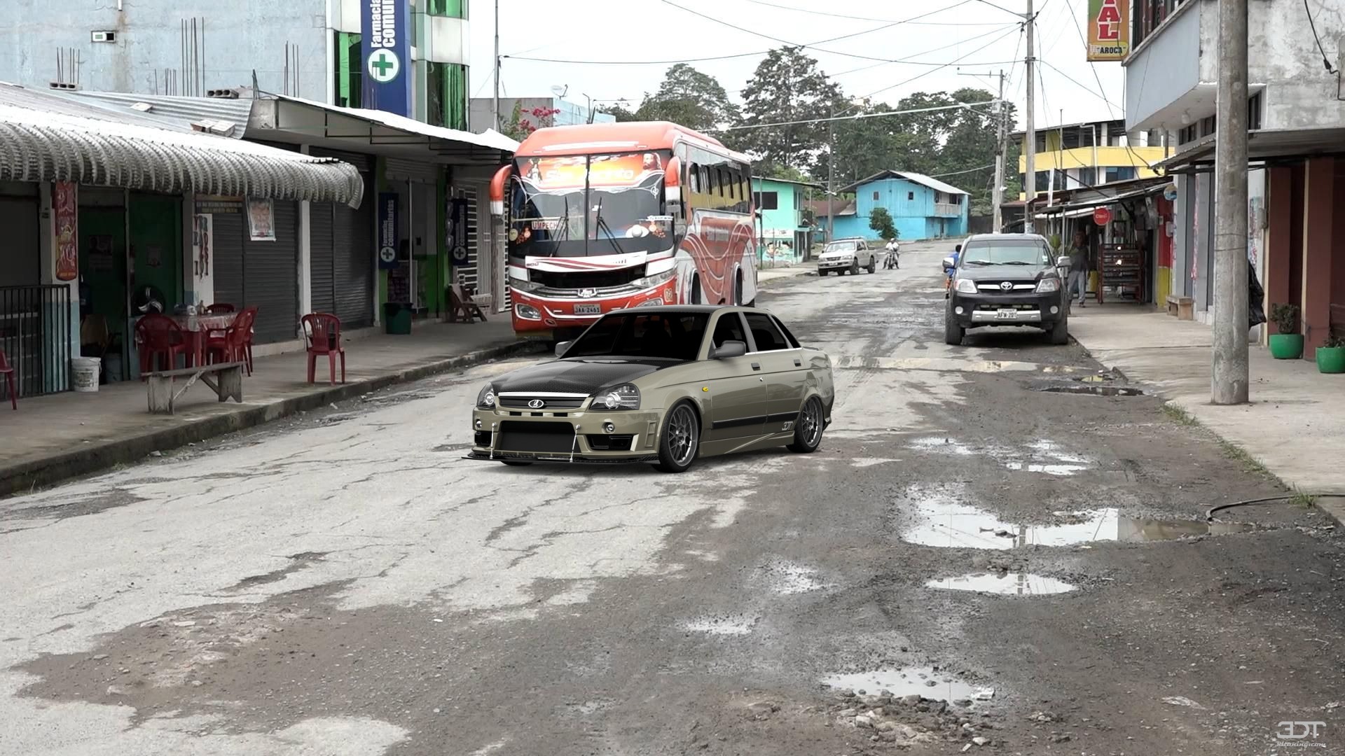Lada Priora 2170 Sedan 2012 tuning