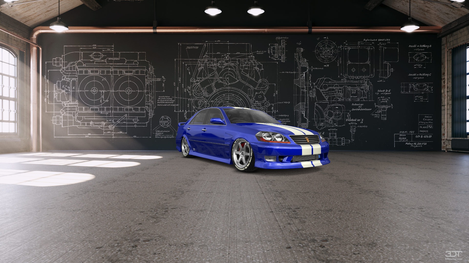 Toyota Mark II 4 Door Saloon 2002 tuning