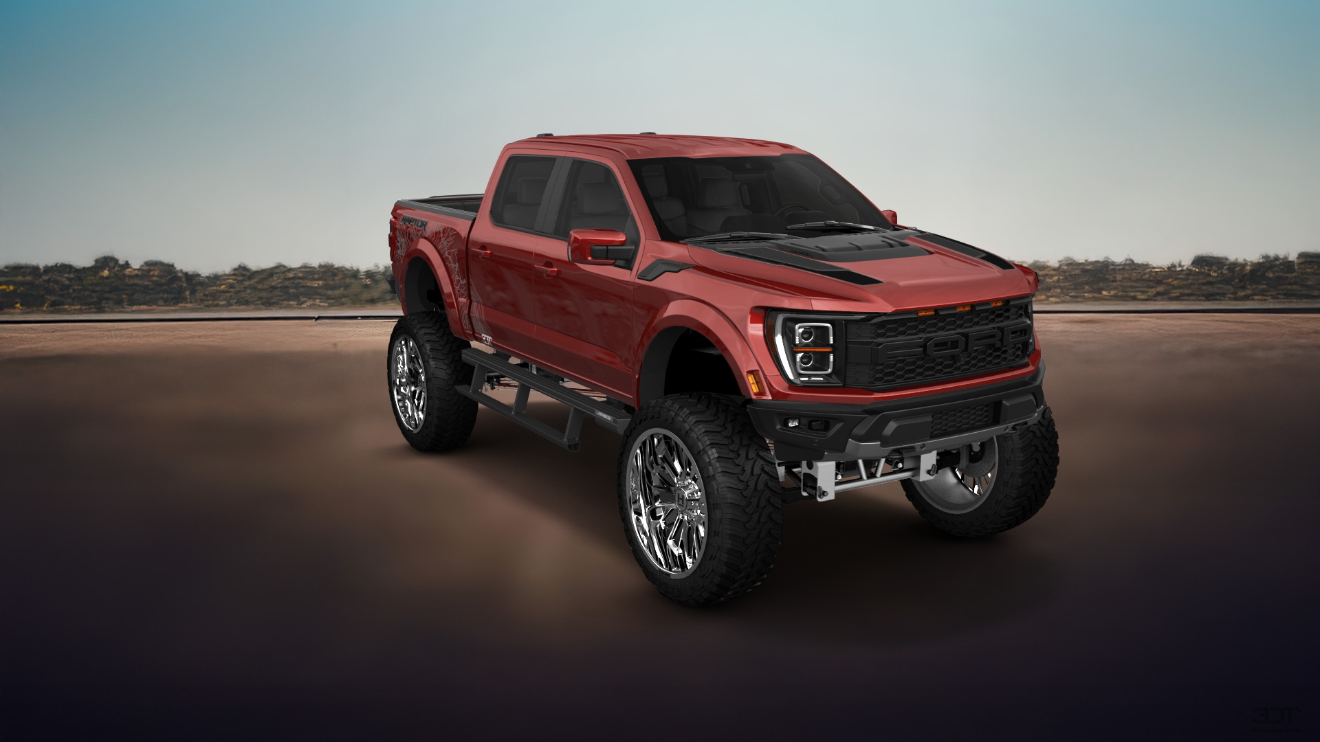 Ford F-150 Raptor 4 Door pickup truck 2021 Images
