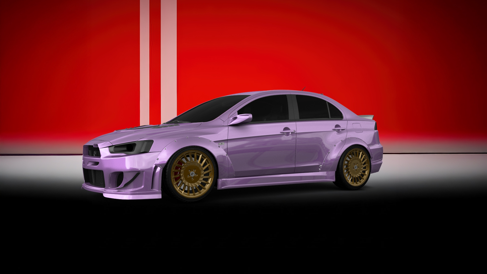 Mitsubishi Lancer Evolution X Sedan 2008 tuning