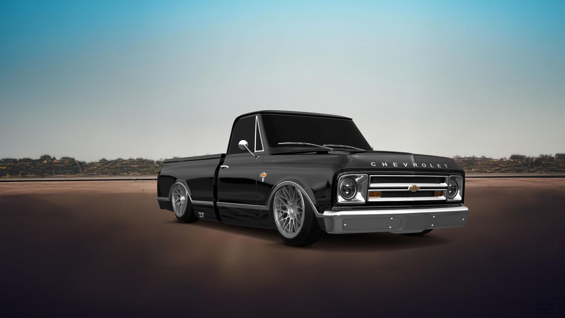 Chevrolet C-10 Cheyenne 2 Door pickup truck 1967 tuning