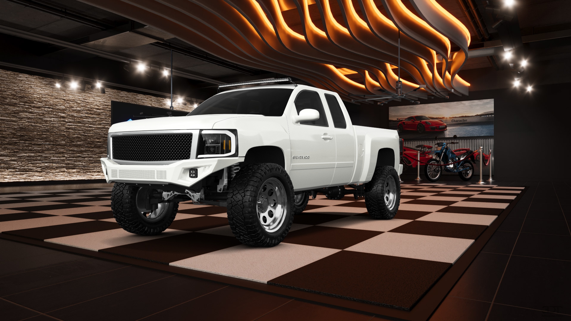 Chevrolet Silverado 1500 6.6 ft box Pickup Truck 2008