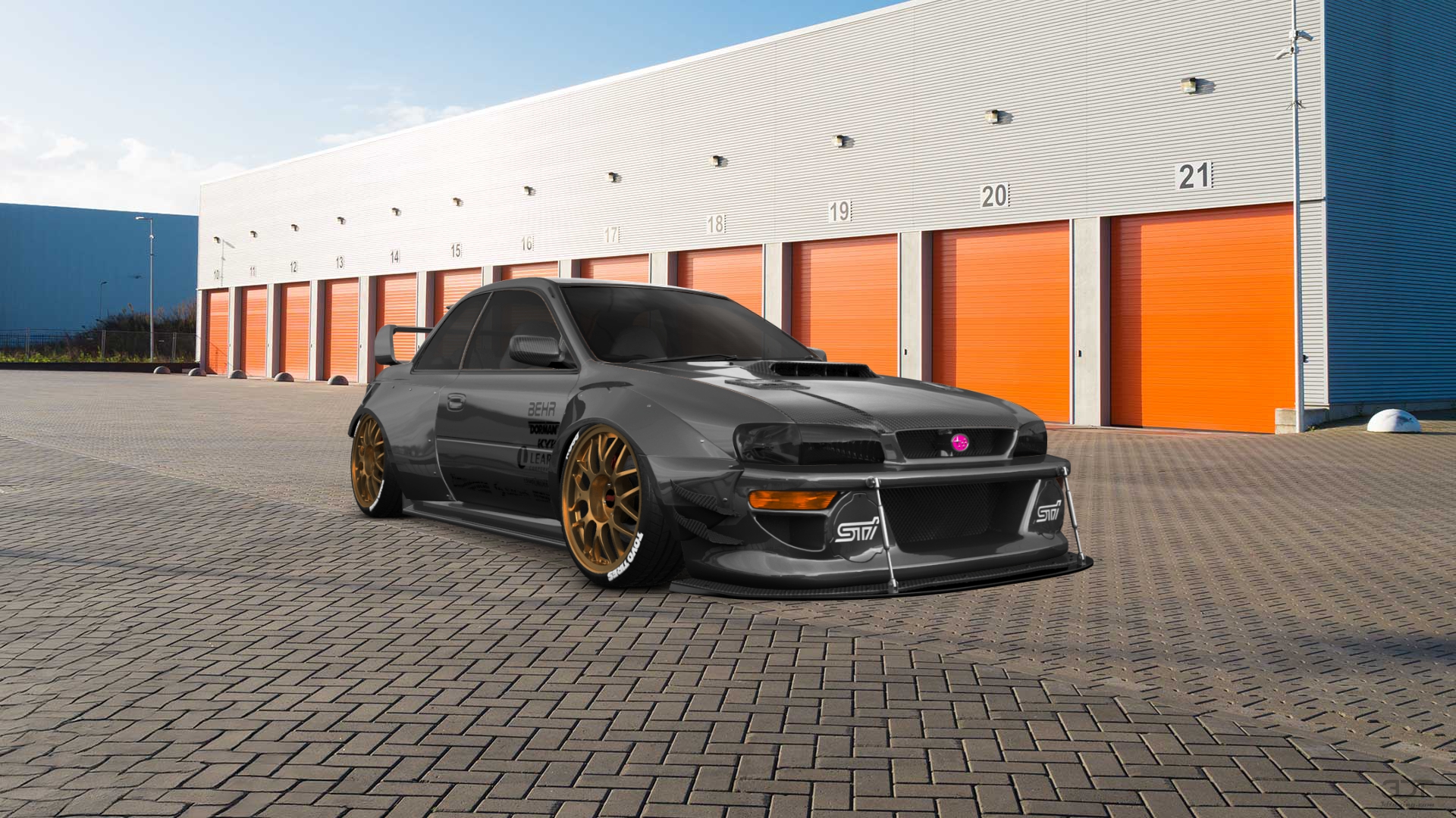 Subaru Impreza WRX STI 22B 2 Door Coupe 2000