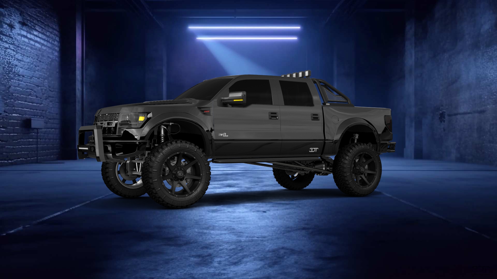 Ford F-150 SVT Raptor 4 Door pickup truck 2013 tuning