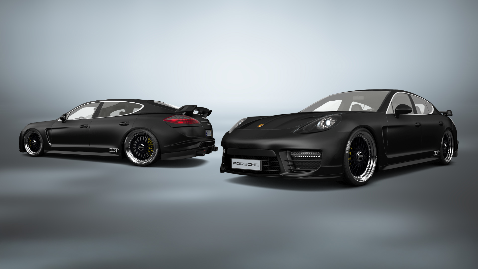 Porsche Panamera 4 door fastback saloon 2011