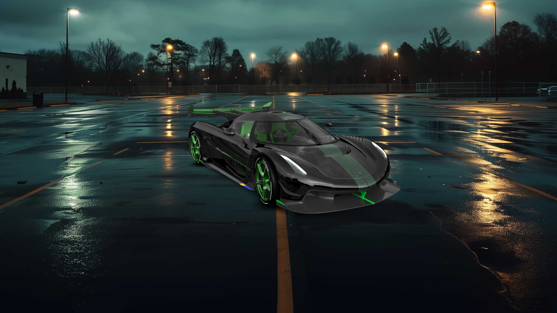 Koenigsegg Jesko 2 door targa top 2020