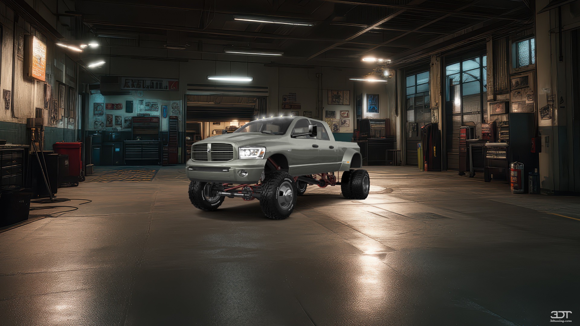 Dodge Ram 3500 Dually 4 Door pickup truck 2007 tuning