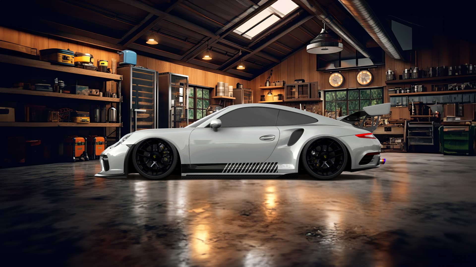 Porsche 911 Turbo S 2 Door Coupe 2014 tuning
