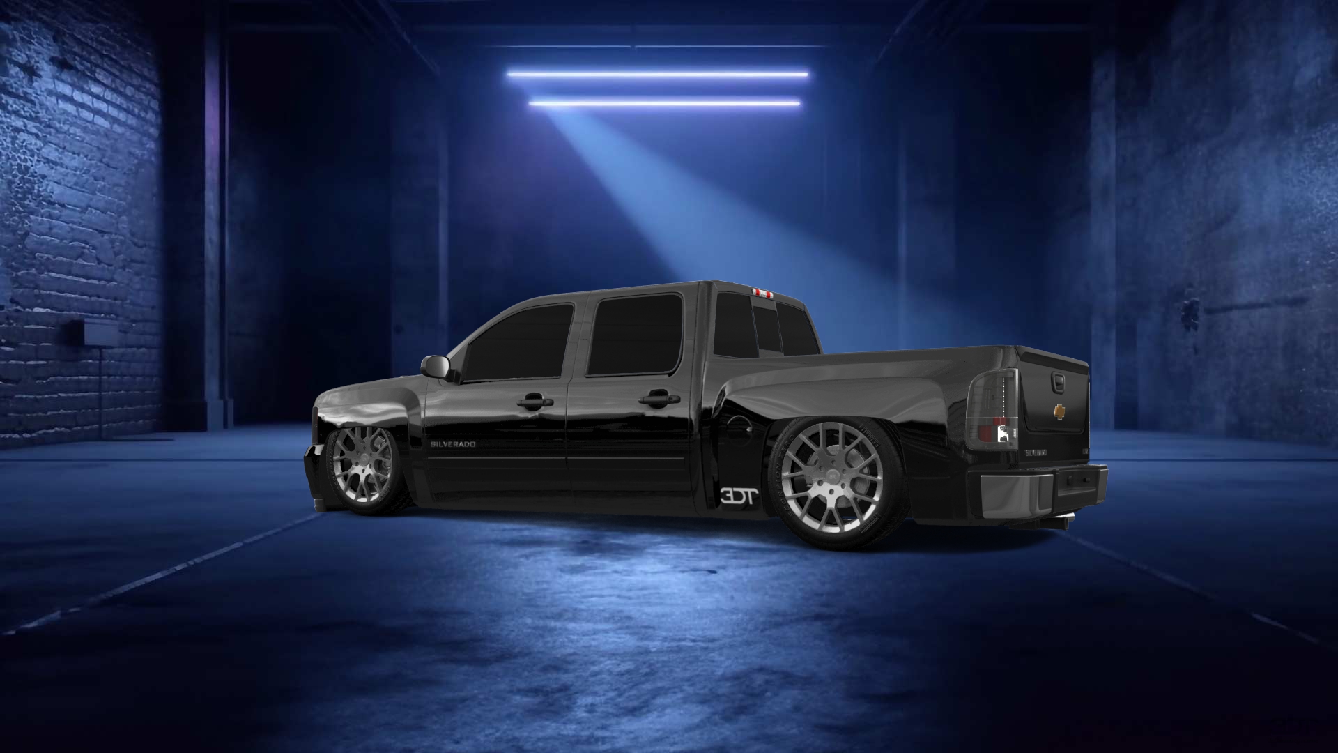 Chevrolet Silverado 1500 Crew Cab 4 Door pickup truck 2007 tuning