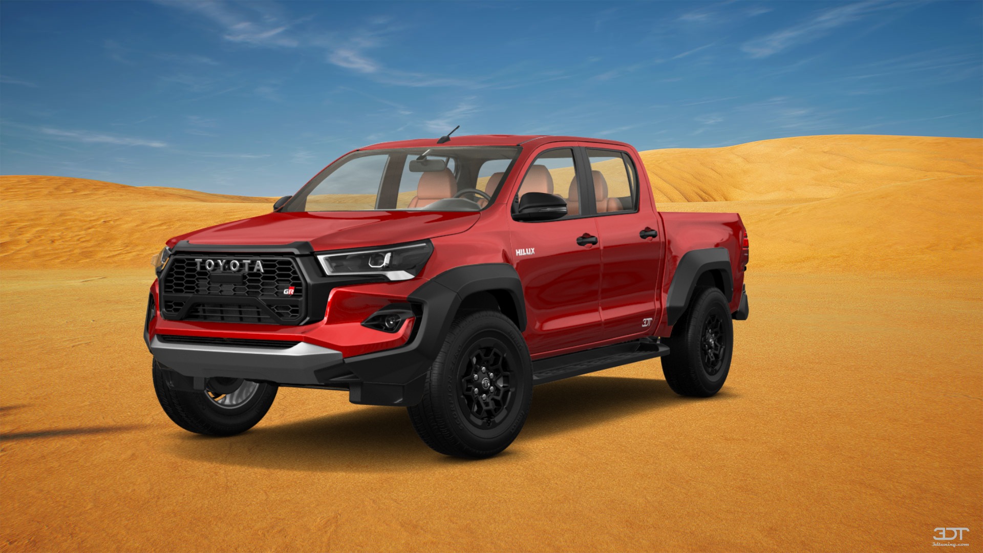 Toyota Hilux Double Cab 4 Door pickup truck 2015 tuning