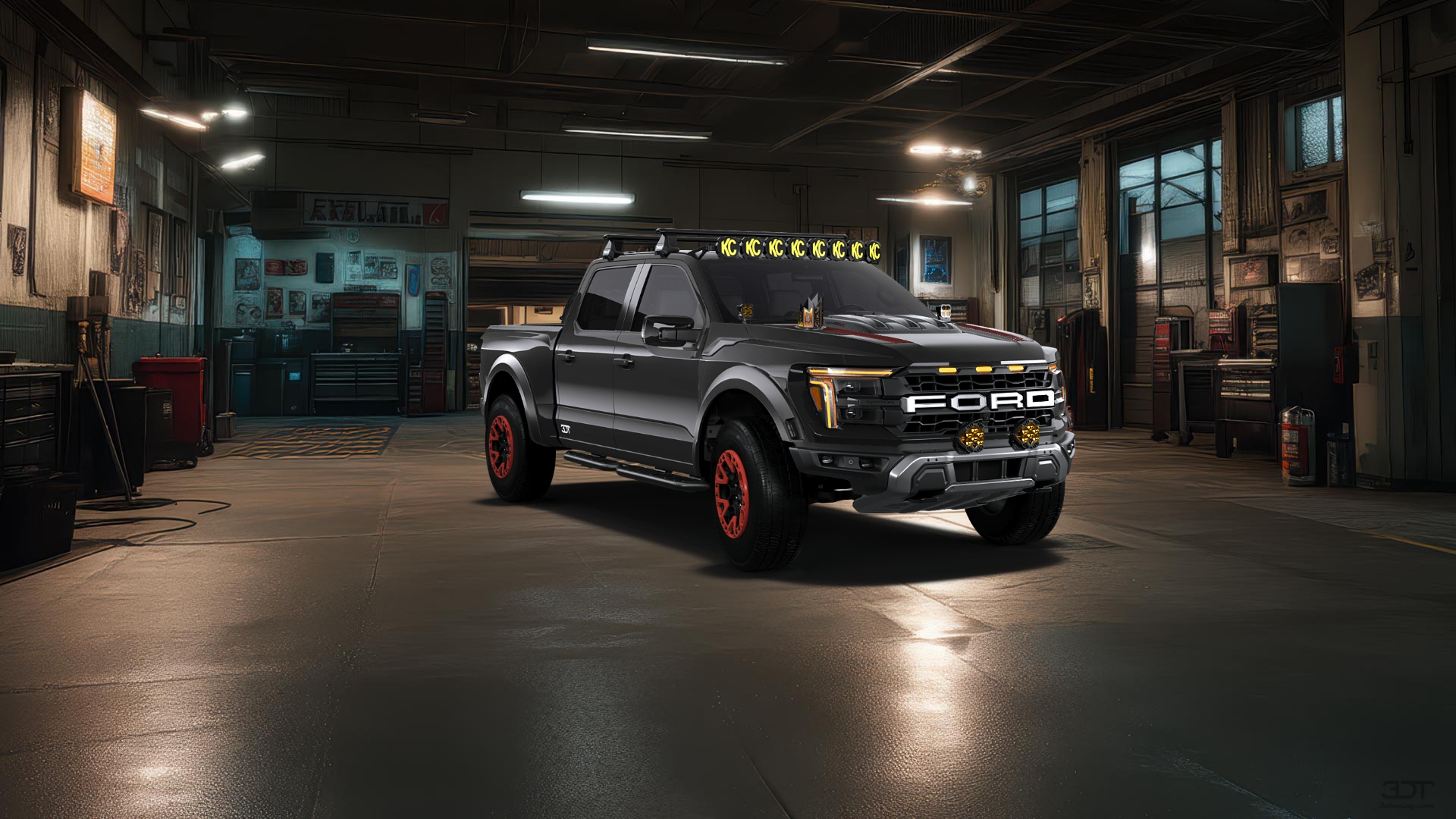 Ford F-150 Raptor 4 Door pickup truck 2024 tuning