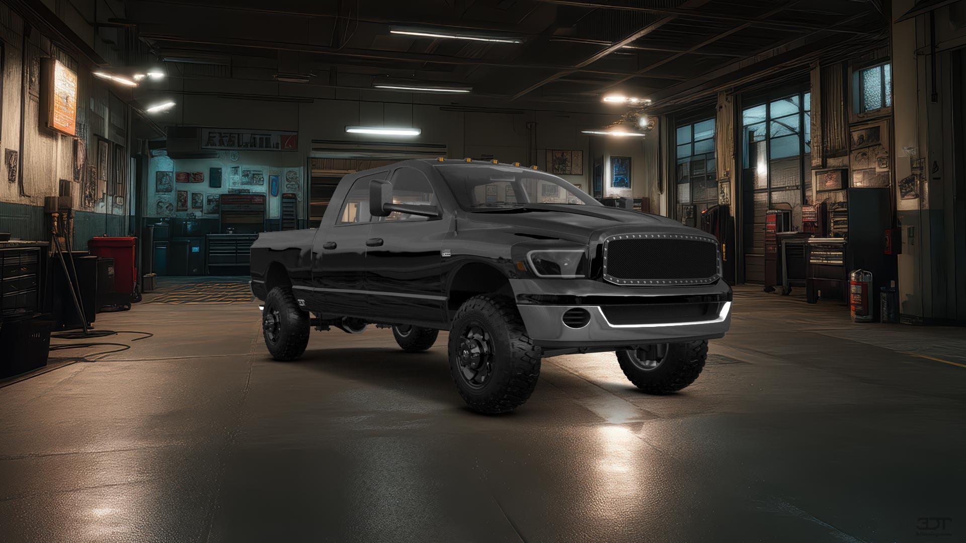 Dodge Ram 2500 4 Door pickup truck 2007 tuning