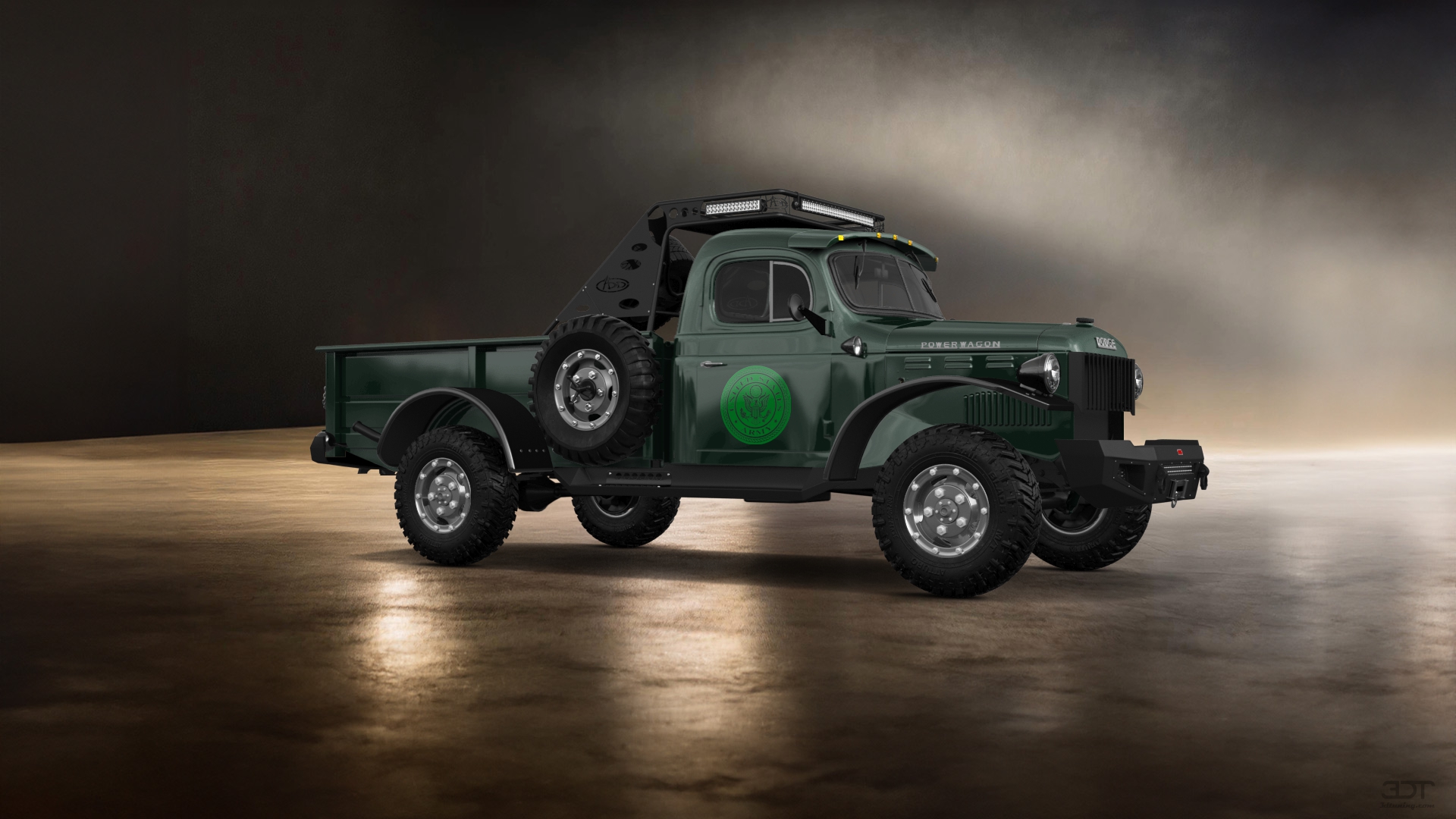 Dodge Power Wagon 2 Door pickup truck 1947