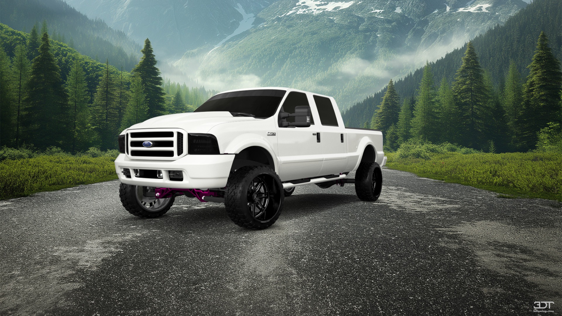 Ford F-250 Crew Cab 4 Door pickup truck 1999