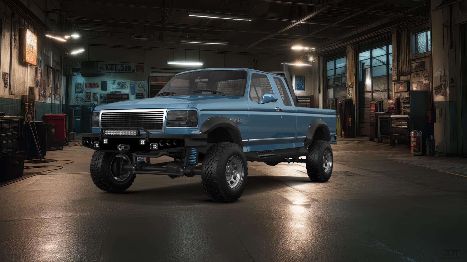 Ford F-150 SuperCab 2 Door pickup truck 1993 tuning