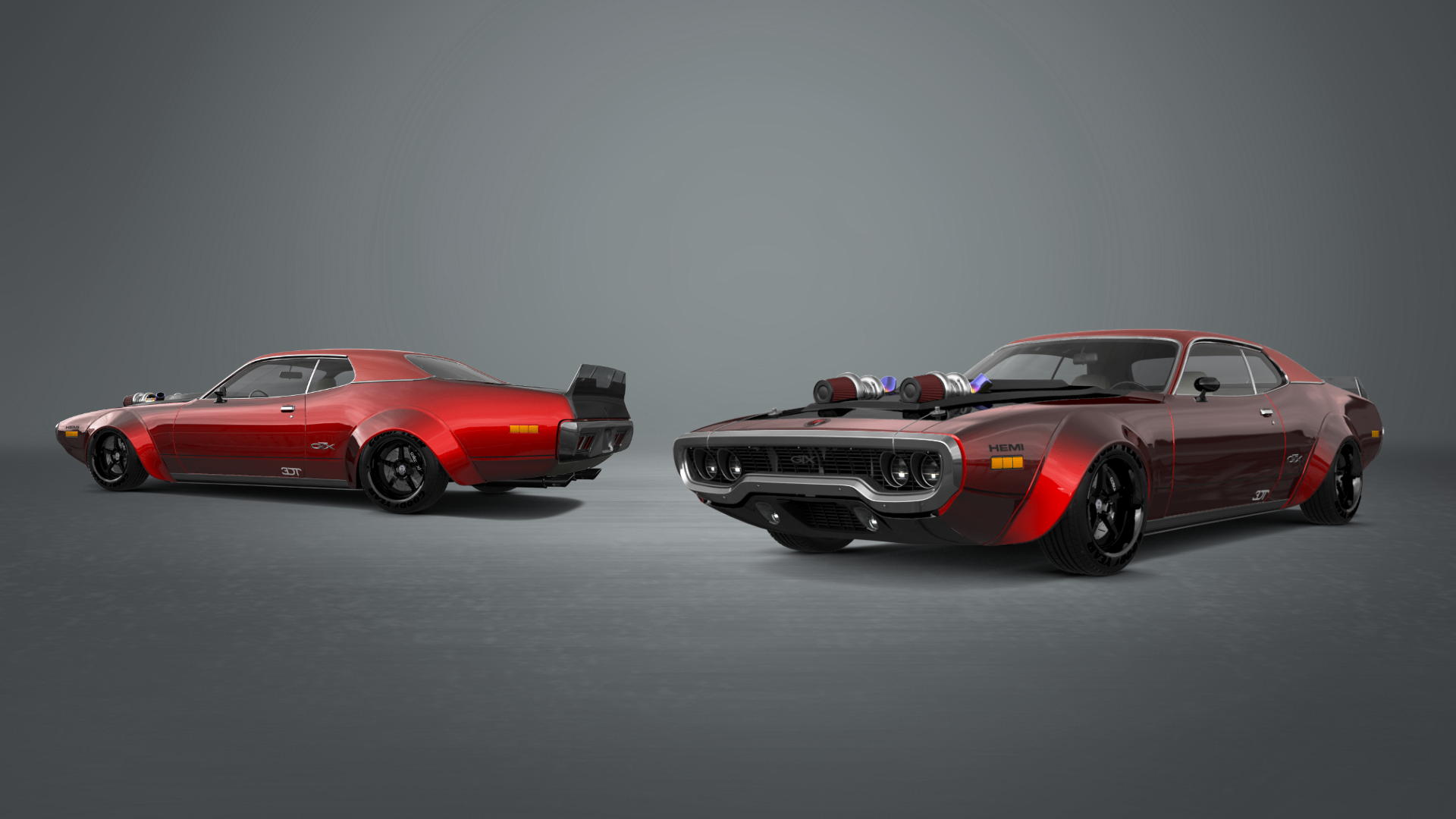 Tuning Plymouth GTX 2 Door Hardtop 1971