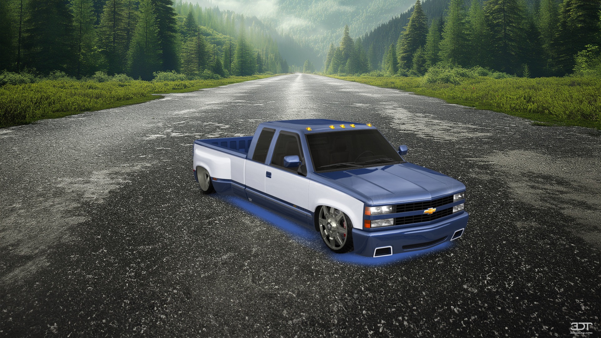 Chevrolet K3500 Extended Cab Pickup Truck 1988