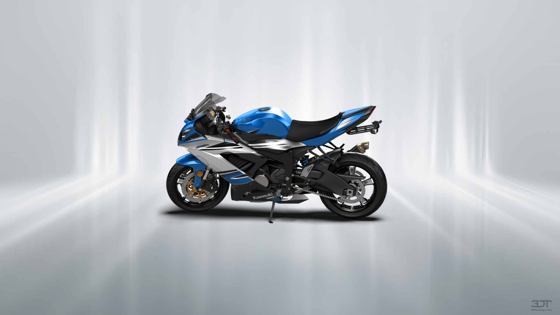 Kawasaki Ninja ZX 6R Sport Bike 2015 tuning