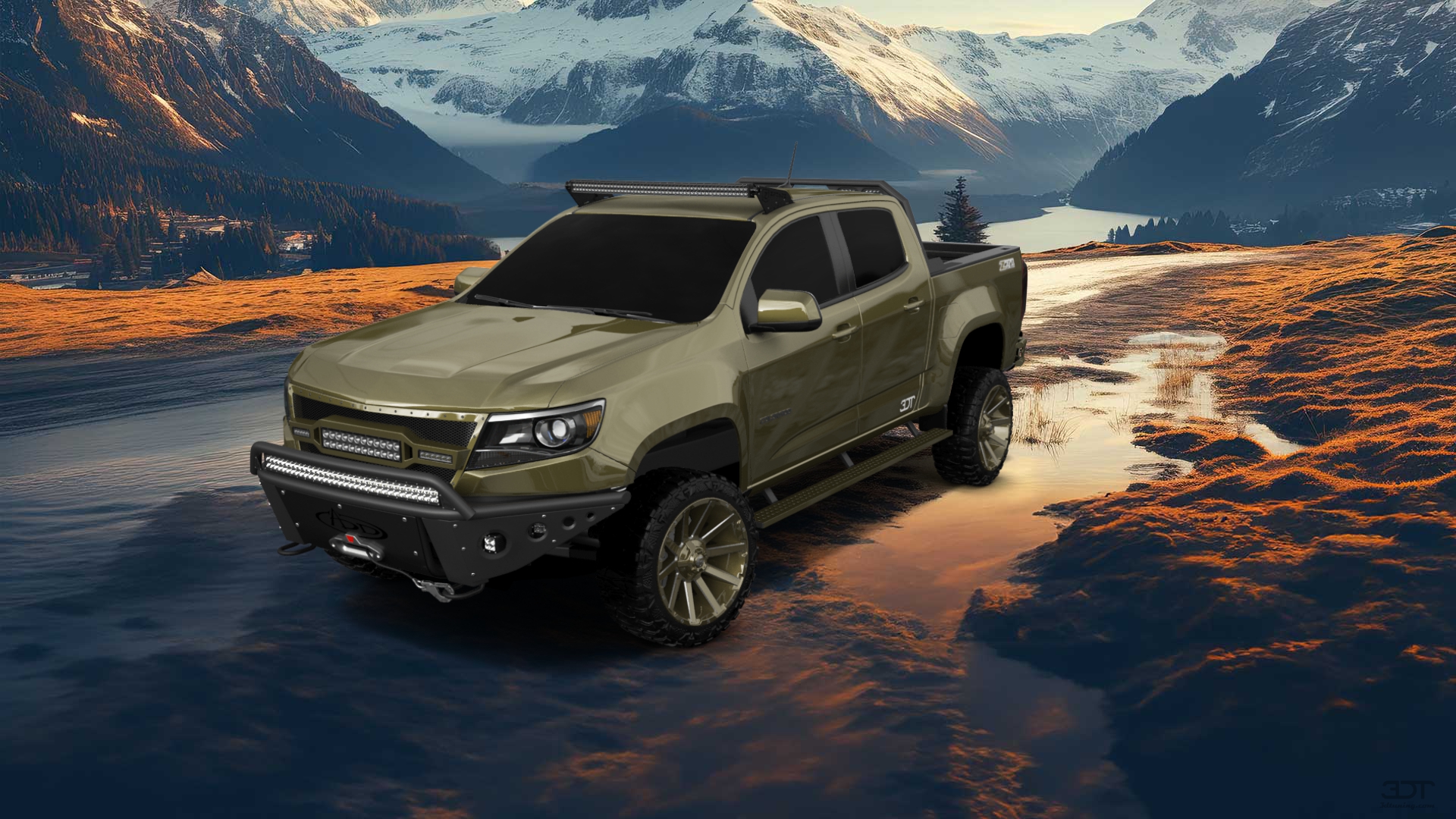 Chevrolet Colorado Crew Cab 4 Door pickup truck 2015